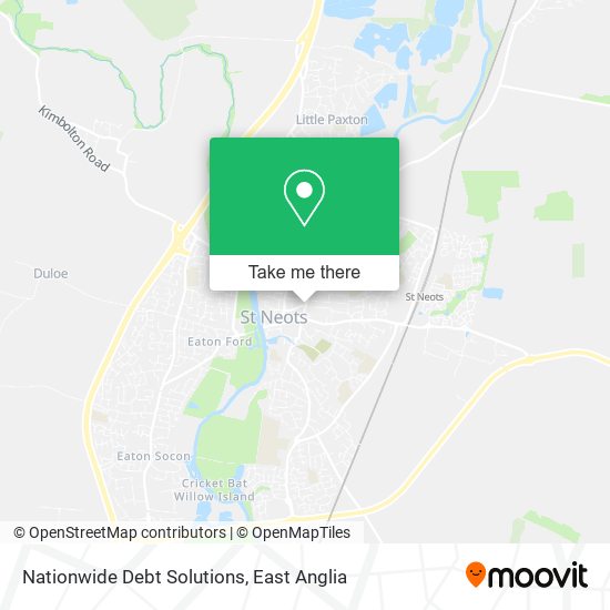 Nationwide Debt Solutions map