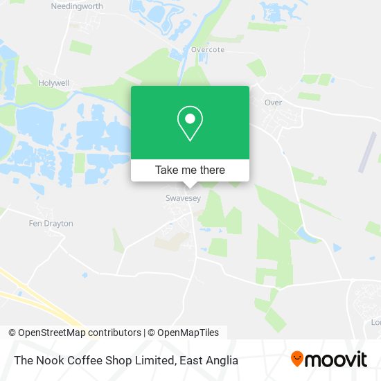 The Nook Coffee Shop Limited map