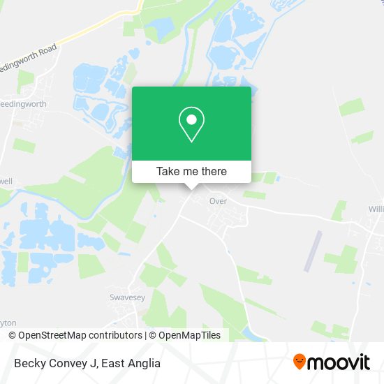 Becky Convey J map