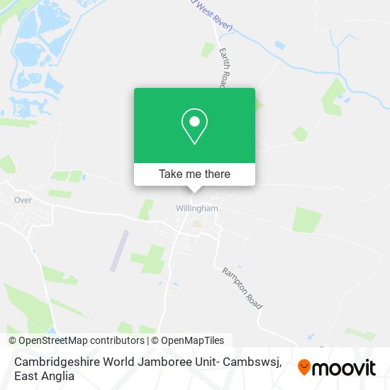 Cambridgeshire World Jamboree Unit- Cambswsj map