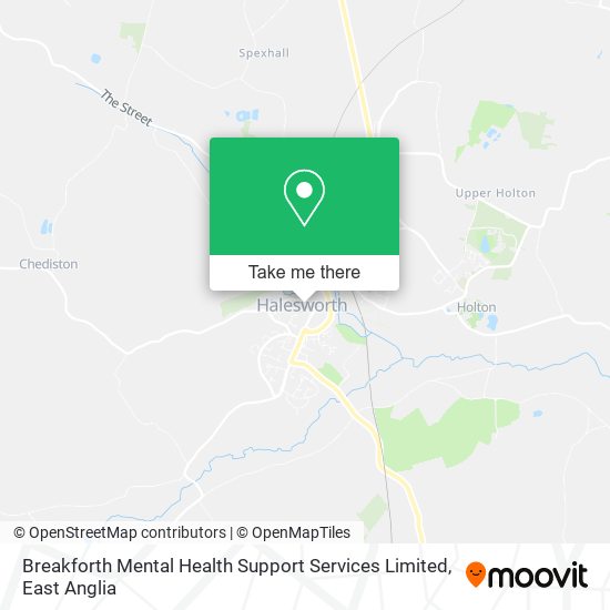 Breakforth Mental Health Support Services Limited map
