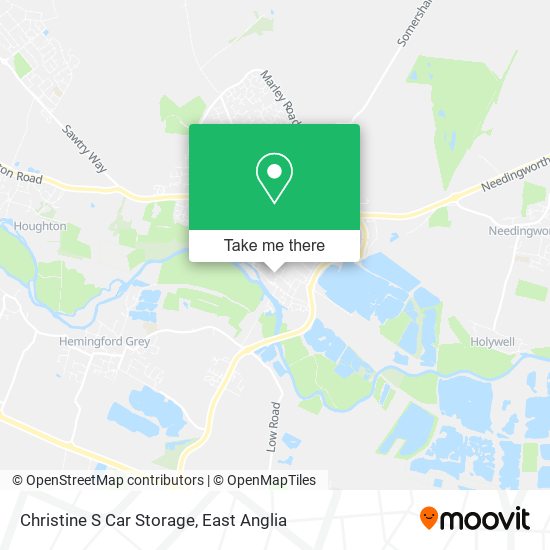Christine S Car Storage map