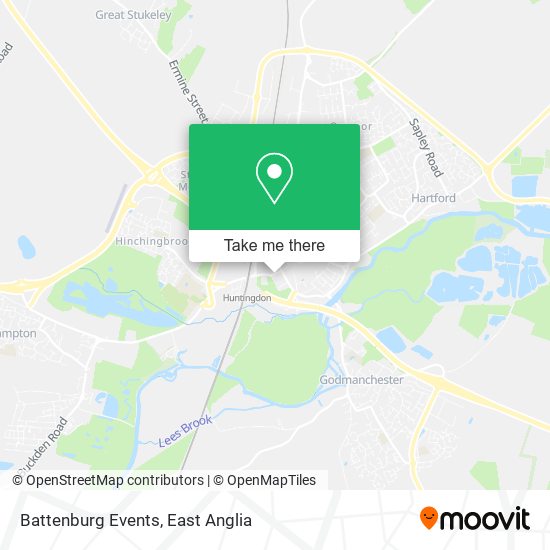 Battenburg Events map