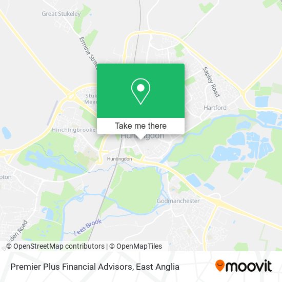 Premier Plus Financial Advisors map