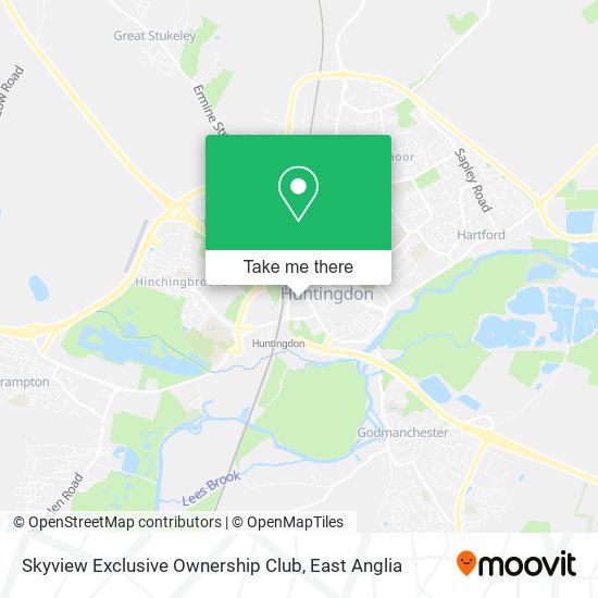 Skyview Exclusive Ownership Club map