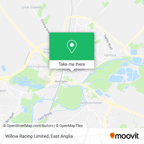 Willow Racing Limited map