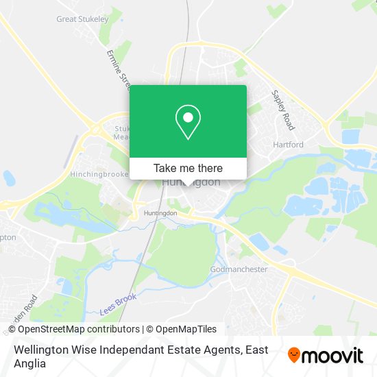 Wellington Wise Independant Estate Agents map