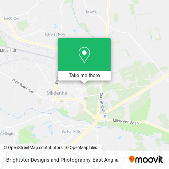 Brightstar Designs and Photography map