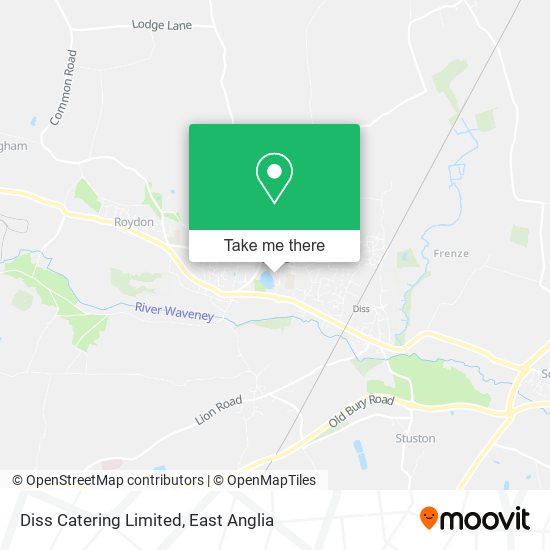 Diss Catering Limited map