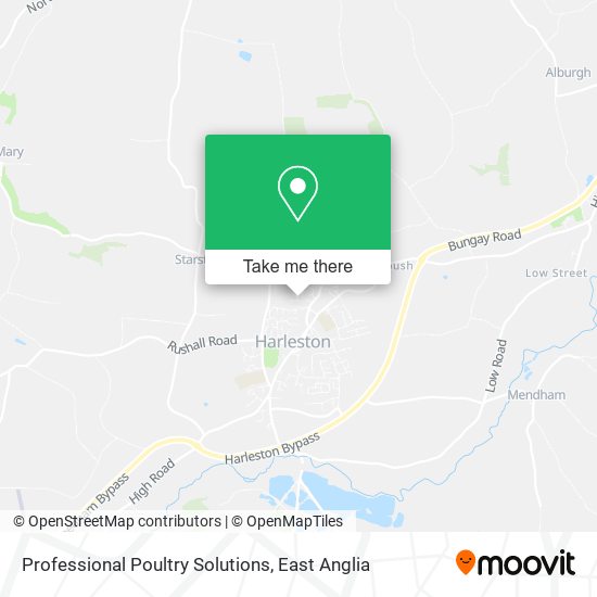 Professional Poultry Solutions map