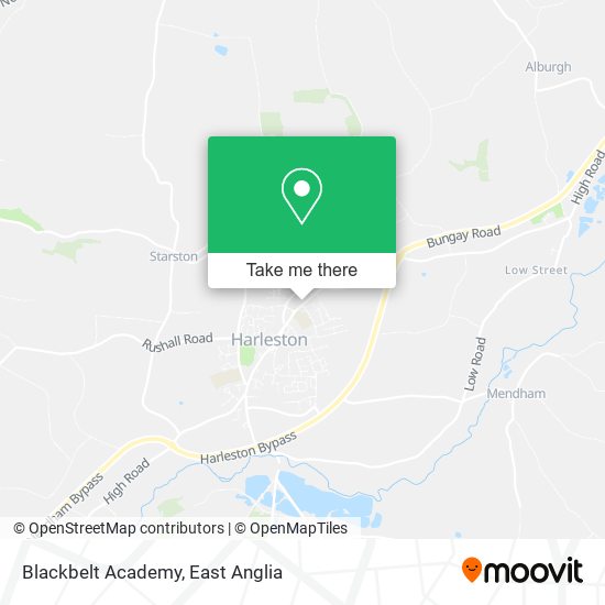 Blackbelt Academy map