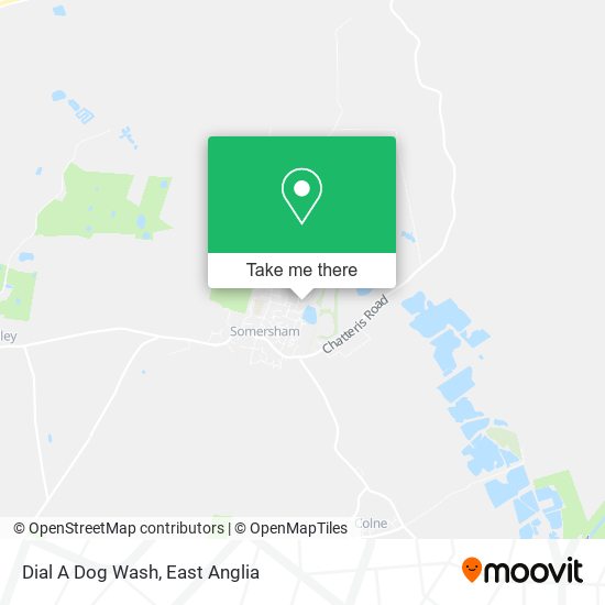 Dial A Dog Wash map