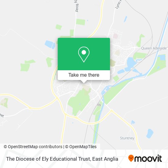 The Diocese of Ely Educational Trust map