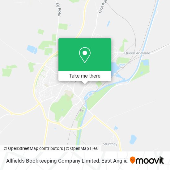 Allfields Bookkeeping Company Limited map