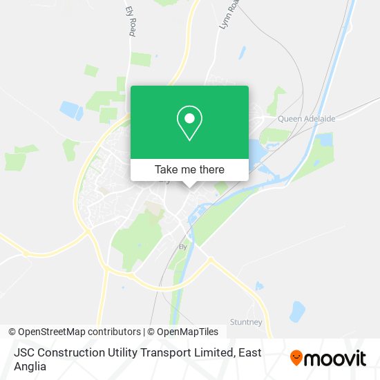 JSC Construction Utility Transport Limited map