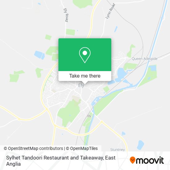 Sylhet Tandoori Restaurant and Takeaway map