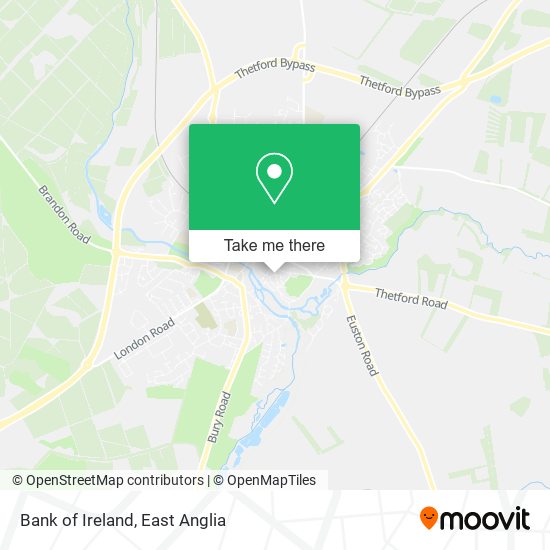 Bank of Ireland map