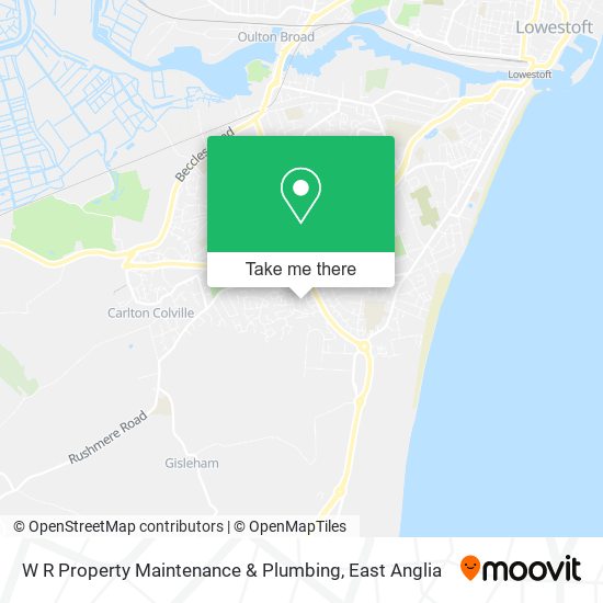 W R Property Maintenance & Plumbing map