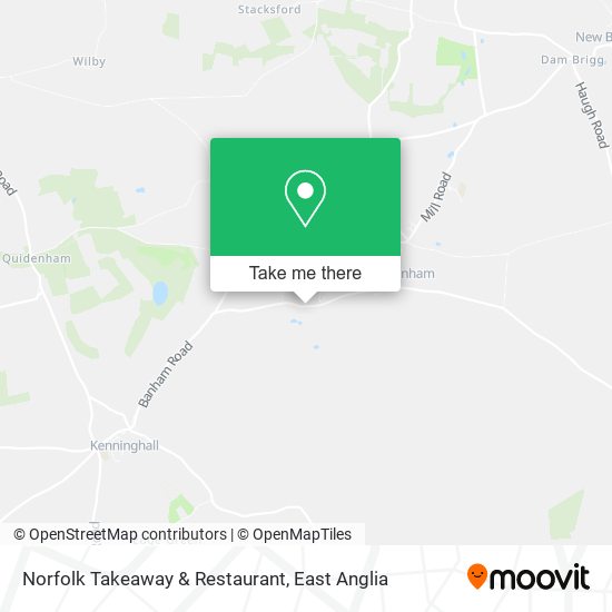 Norfolk Takeaway & Restaurant map