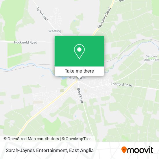 Sarah-Jaynes Entertainment map