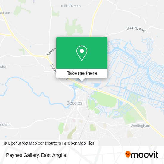 Paynes Gallery map