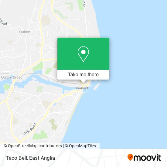 Taco Bell map