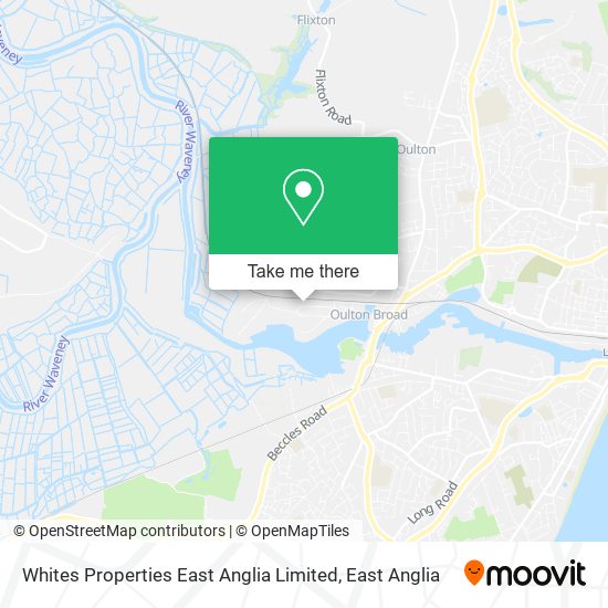 Whites Properties East Anglia Limited map