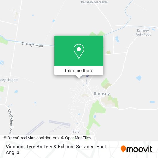 Viscount Tyre Battery & Exhaust Services map