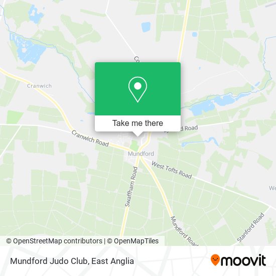 Mundford Judo Club map
