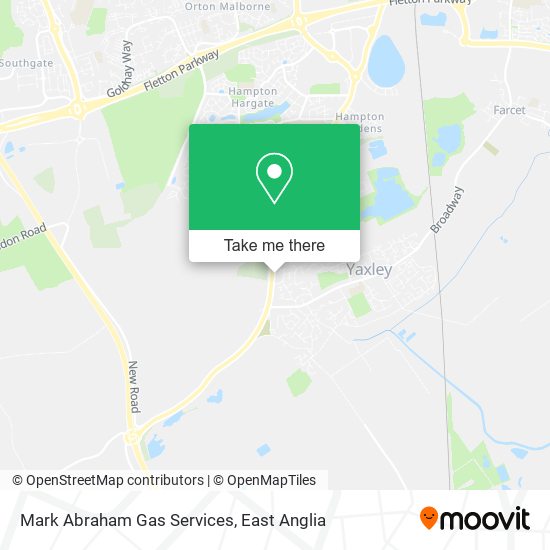 Mark Abraham Gas Services map