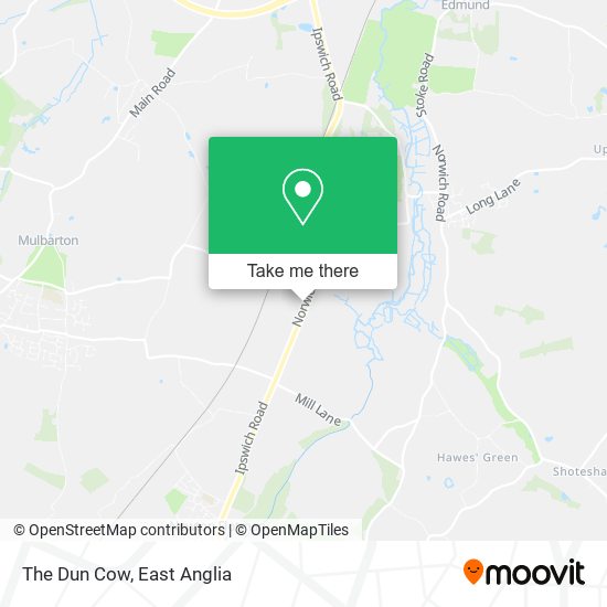 The Dun Cow map