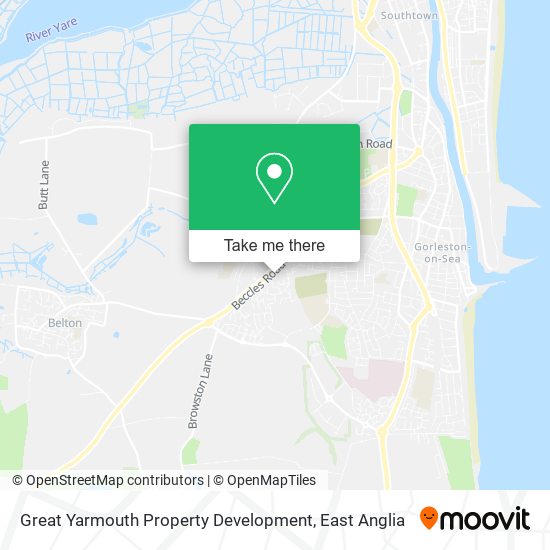 Great Yarmouth Property Development map