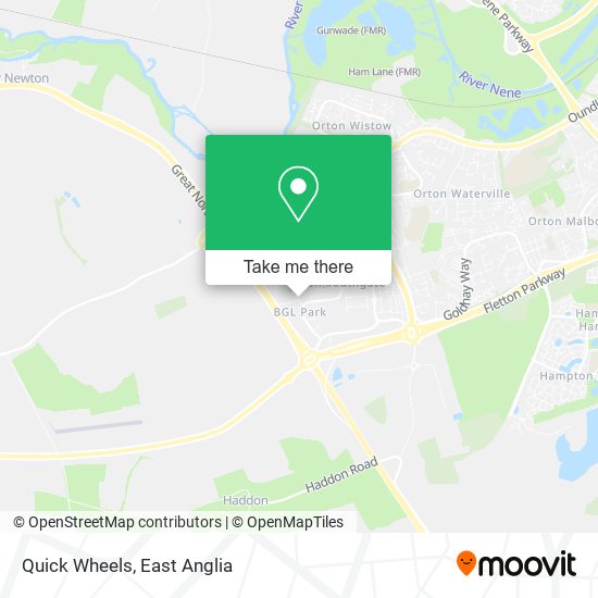 Quick Wheels map