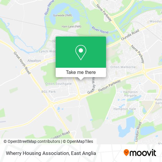 Wherry Housing Association map