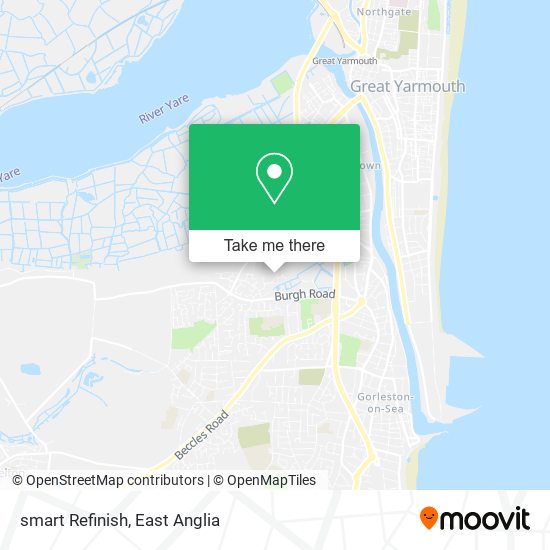 smart Refinish map