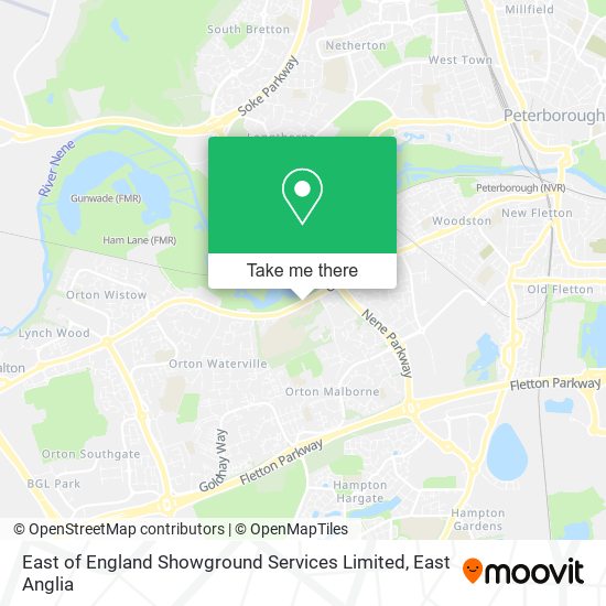 East of England Showground Services Limited map