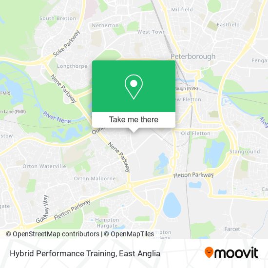 Hybrid Performance Training map