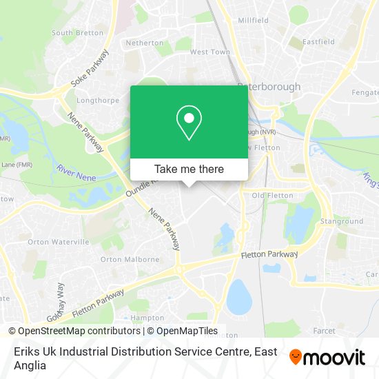 Eriks Uk Industrial Distribution Service Centre map