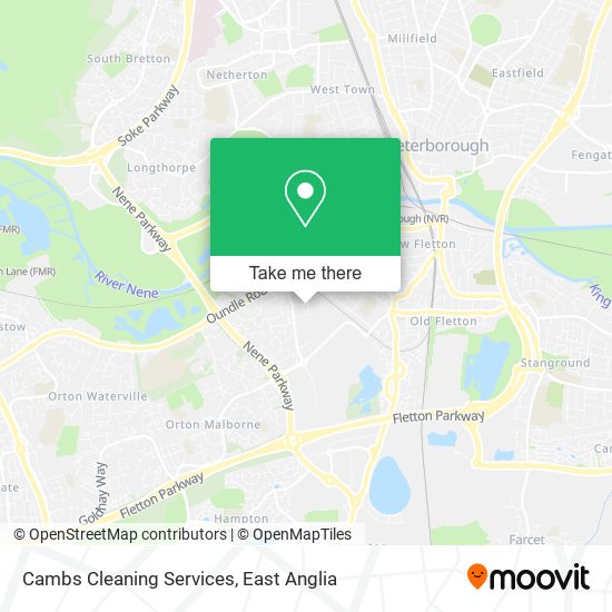 Cambs Cleaning Services map