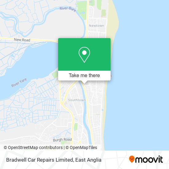 Bradwell Car Repairs Limited map