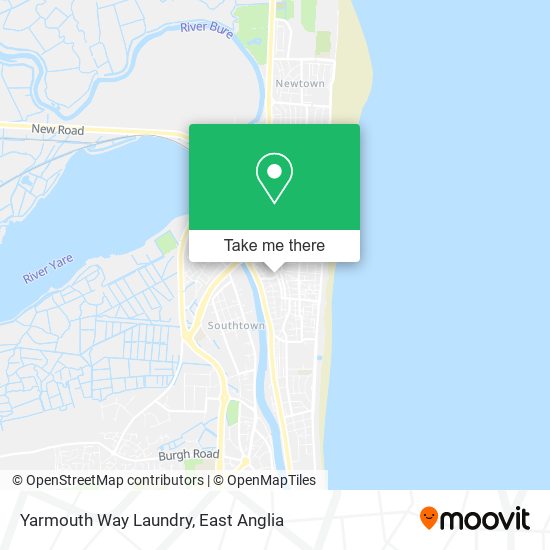 Yarmouth Way Laundry map