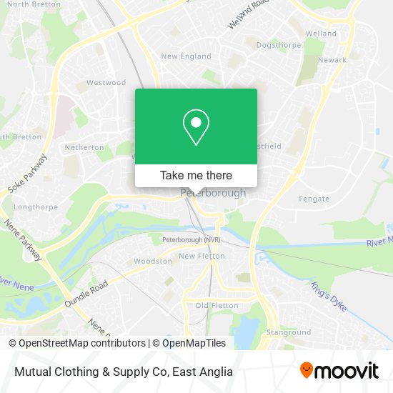 Mutual Clothing & Supply Co map