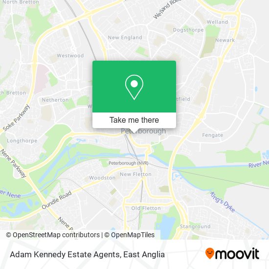 Adam Kennedy Estate Agents map