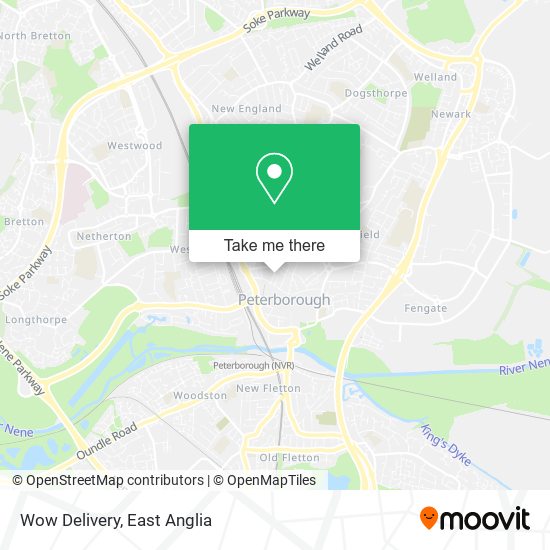 Wow Delivery map