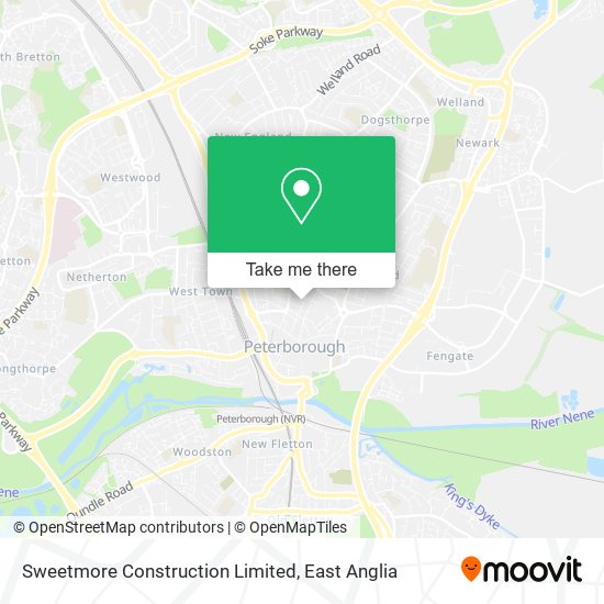 Sweetmore Construction Limited map