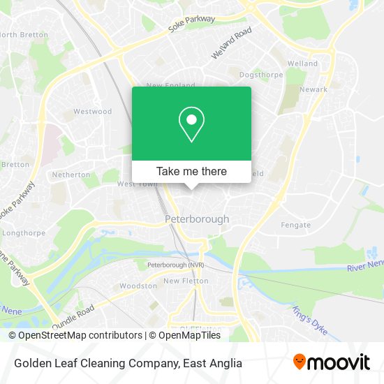 Golden Leaf Cleaning Company map