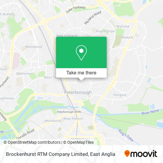 Brockenhurst RTM Company Limited map