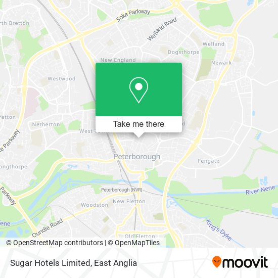 Sugar Hotels Limited map