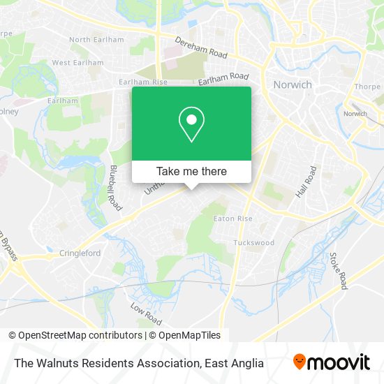 The Walnuts Residents Association map