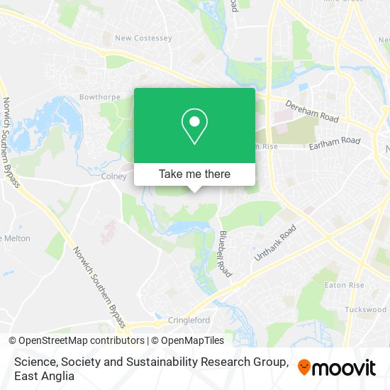 Science, Society and Sustainability Research Group map